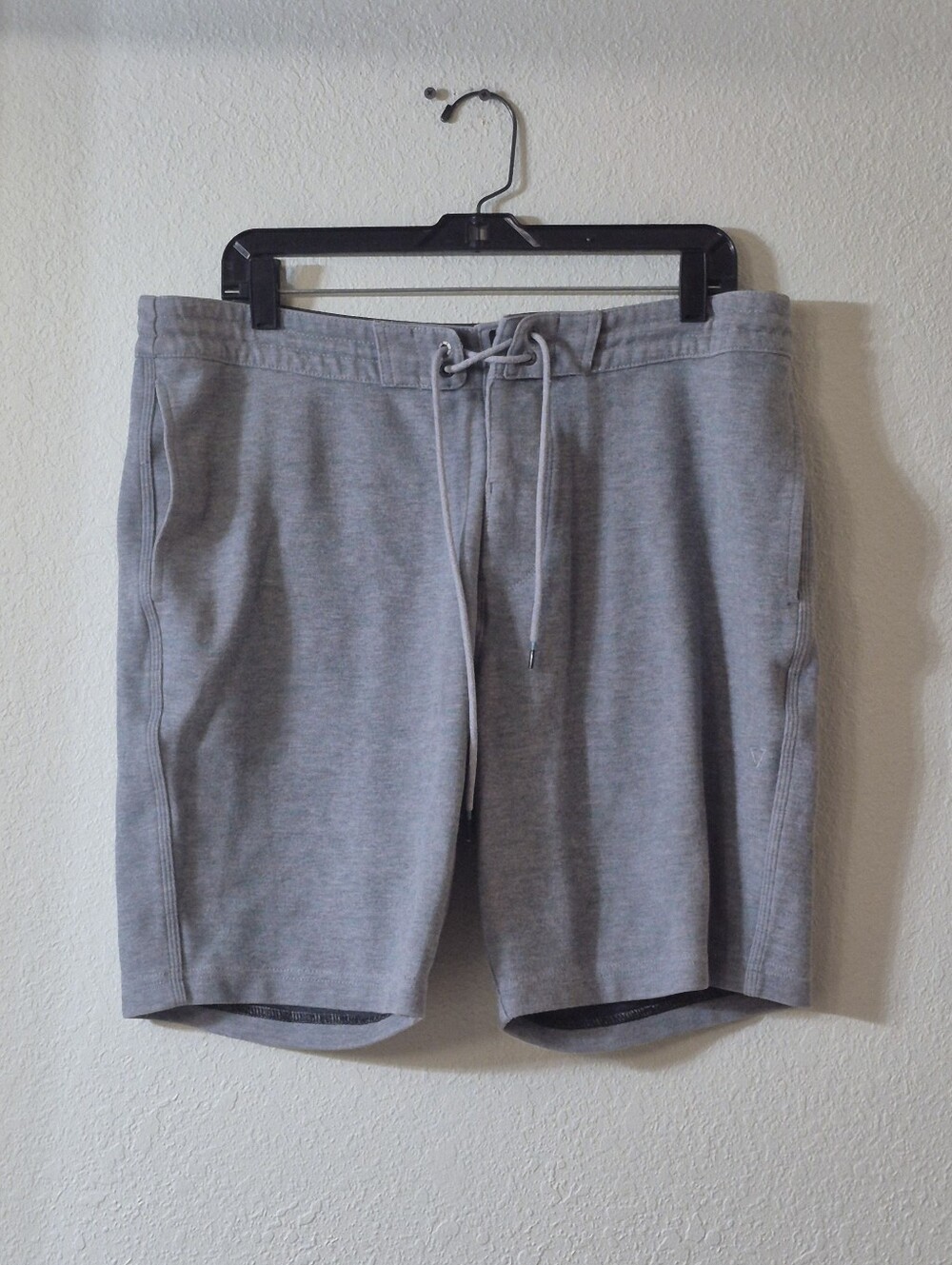 VISSLA Heather Grey Athletic Drawstring Shorts